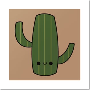 Cute Kawaii Cactus Posters and Art